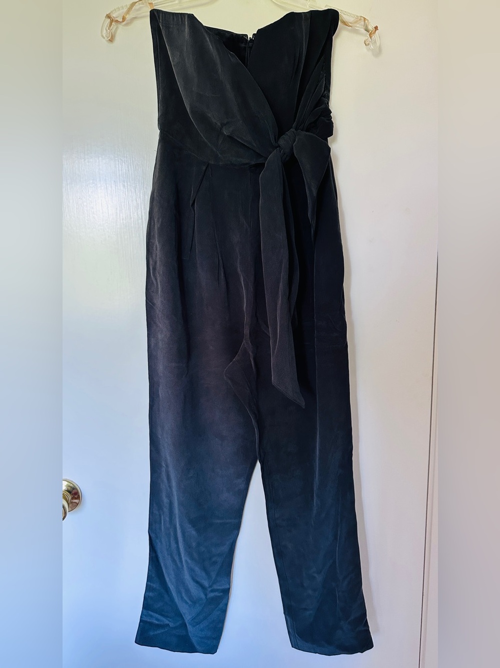 Guess by Marciano Silk Strapless Jumpsuit